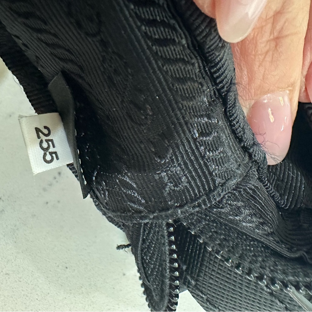 Prada Women's Nylon Belt Bag - Black - M - Picture 6 of 6